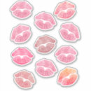 Recherche de lèvres voiture autocollants Amour