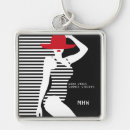 Search for female square keychains Modern
