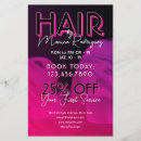 Search for black hair salon flyers Beauty