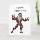 Search for robot christmas cards Santa