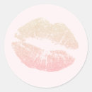 Search for gold glitter lips stickers Modern