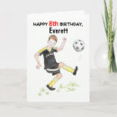 Search for 8 year old boy birthday cards Soccer