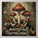 Search for vintage botanical mushrooms posters Cottagecore