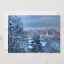 Search for winter cityscape cards Seattle