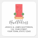 Search for with address envelope seals Change of address