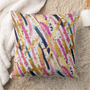 Search for navy gold blue stripes pillows Modern