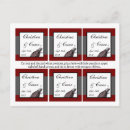 Search for return label postcards Elegant