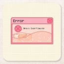 Search for message coasters Pink