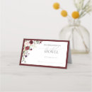 Search for burgundy place cards Floral