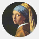 Search for vermeer stickers Girl with pearl earring