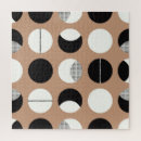 Search for black and white puzzles Illustration