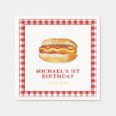 Recherche de hot dogs serviettes Été