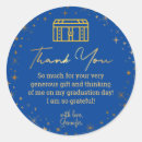 Search for gold glitter graduation stickers Thank you