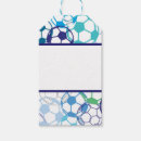 Search for soccer gift tags Blue