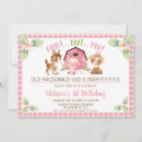Recherche de oink baa moo anniversaire invitations Grange