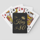 Search for 80th birthday playing cards Funny