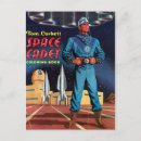 Search for cadets postcards Science fiction