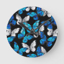 Recherche de couleurs horloges Papillon
