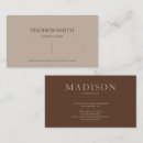 Search for plain cream business cards Consultant