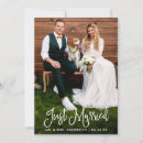 Search for bride wedding announcement cards Just married