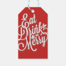 Search for christmas drink gift tags Red