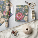 Search for vintage botanical wrapping paper Antique