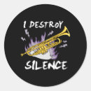 Search for silence stickers Musician