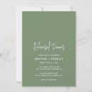 Search for bold green invitations Modern