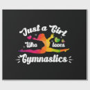 Recherche de fille gymnastique papier cadeau Sport