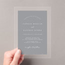 Search for gray wedding invitations Script