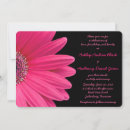 Search for magenta floral wedding invitations Black