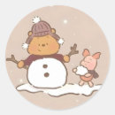 Search for winnie the pooh christmas stickers Piglet