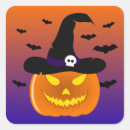 Search for witch face stickers Happy halloween