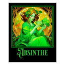 Recherche de absinthe posters Mucha