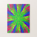 Search for neon light puzzles Abstract