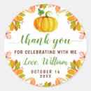 Search for autumn fall leaves stickers Thank you