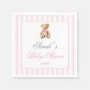Recherche de rayures roses serviettes Future maman