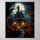 Search for haunted house halloween posters Graveyard
