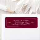 Search for ornament return address labels Victorian