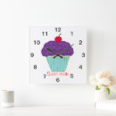 Search for cupcake clocks Baker