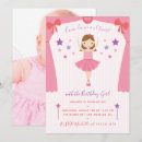 Recherche de ballerine mignonne invitations Pour tous