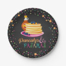 Search for pancake plates Sleepover birthday