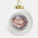 Search for photo ceramic ball ornaments Newborn