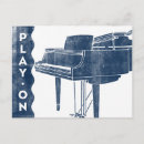 Recherche de piano queue cartes postales Musical