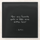 Search for for him coasters Black and white