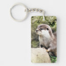 Recherche de mignons loutre porteclés Nature