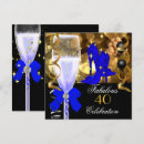 Search for royal celebration birthday invitations Blue