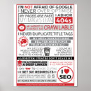 Search for optimization posters Seo