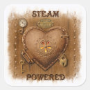 Search for steampunk stickers Heart