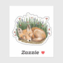 Search for sleeping fox stickers Floral